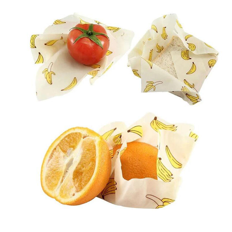 Beeswax Food Cover - Reusable Beeswax Food Storage Wraps Zero