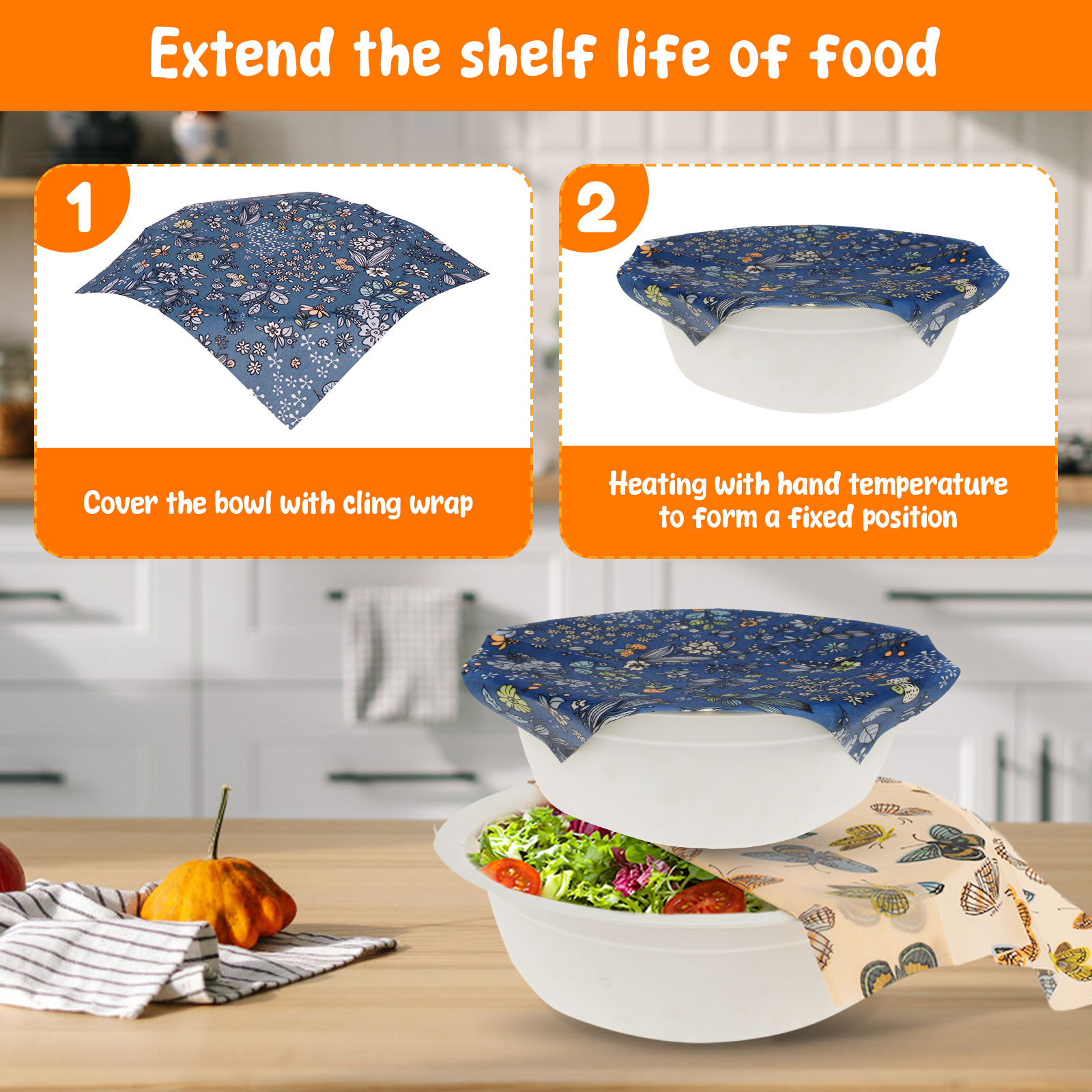 11 Pcs Beeswax Food Wrap Set R – Beeswax Food Cover recenzja i cena