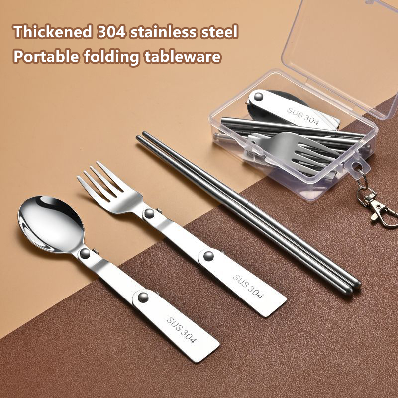 1Pc/3Pcs Stainless Steel Spoon – Bamboo Cutlery Travel recenzja i cena