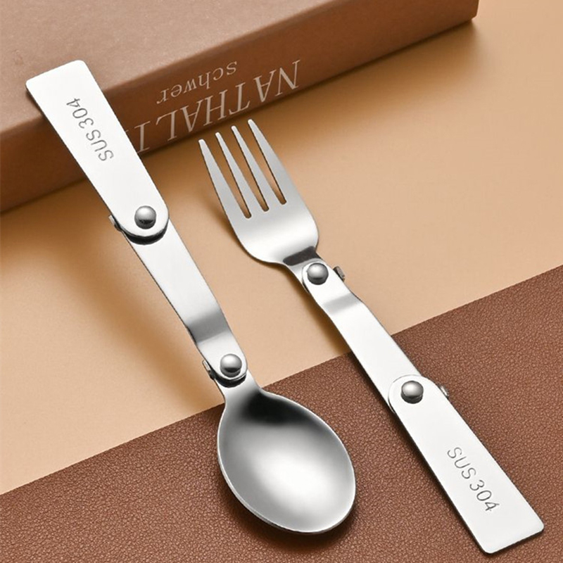 1Pc/3Pcs Stainless Steel Spoon – Bamboo Cutlery Travel recenzja i cena