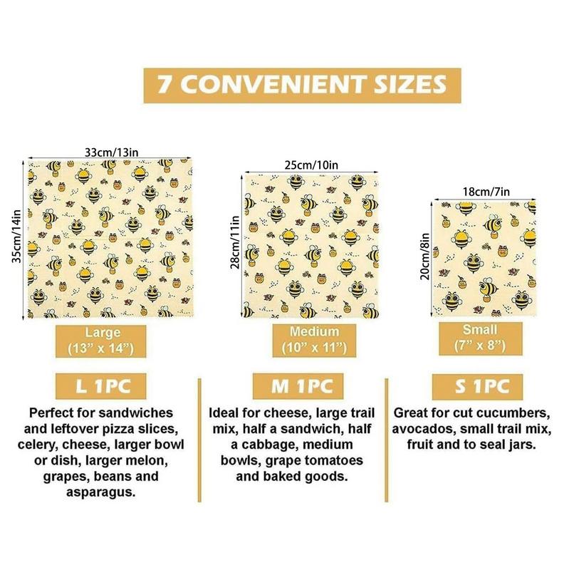 3pcs Reusable Food Fresh Keepi – Beeswax Food Cover recenzja i cena