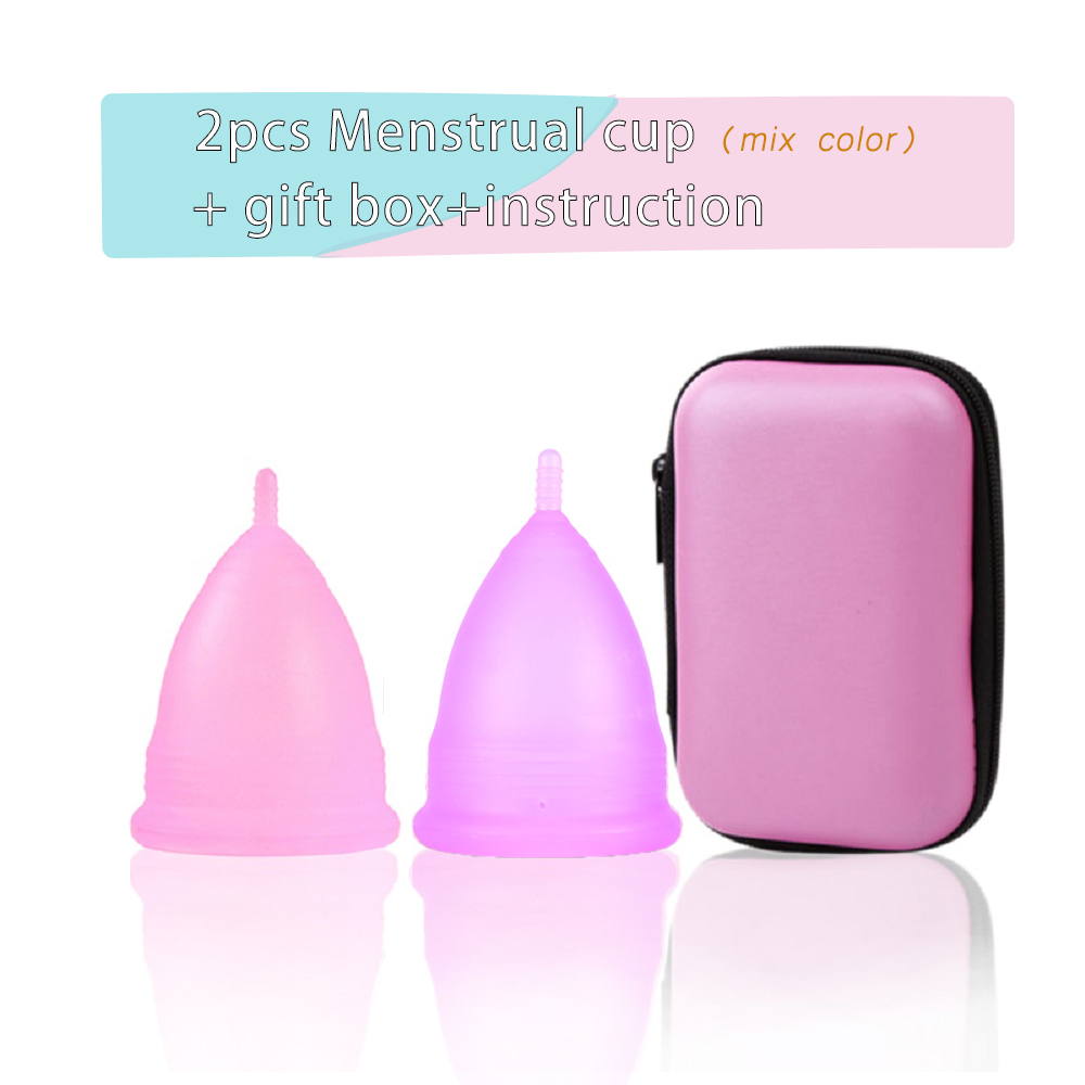 2Pcs Women Menstrual Cup Medic – Menstrual Cup Silicone recenzja i cena