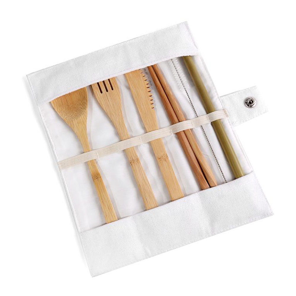 Reusable Bamboo Cutlery Set Ba – Bamboo Cutlery Travel recenzja i cena