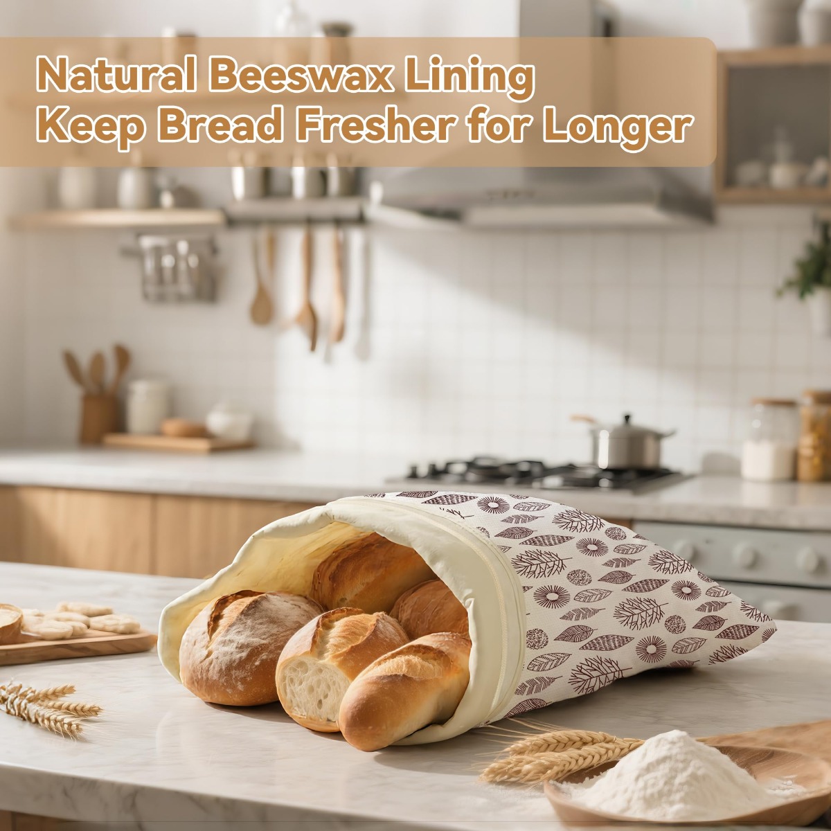 Reusable Beeswax Bread Bags fo – Beeswax Food Cover recenzja i cena