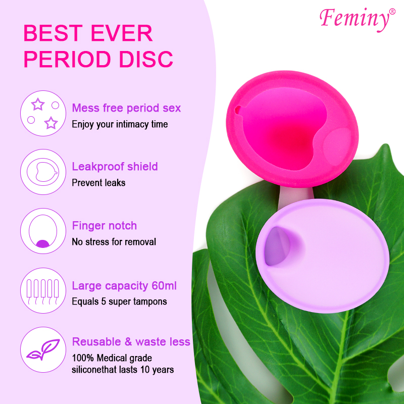 Feminy Reusable Menstrual Disc – Menstrual Cup Silicone recenzja i cena