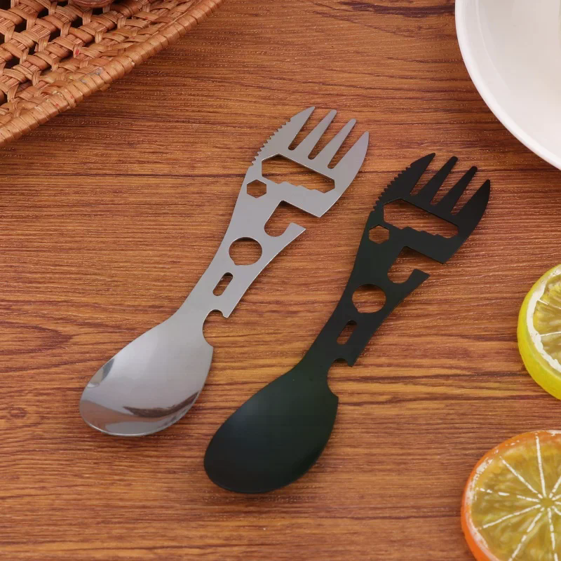 1/5Pcs 10 In 1 Camping Utensil – Bamboo Cutlery Travel recenzja i cena
