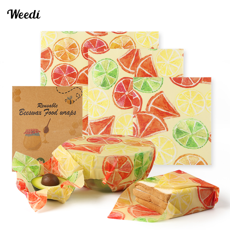 WEEDI 6PCS Plastic-Free Reusab – Beeswax Food Cover recenzja i cena