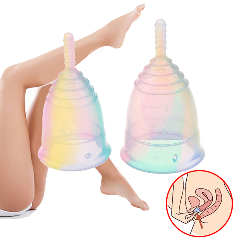 1PCS Women Colorful Cup Medica – Menstrual Cup Silicone recenzja i cena