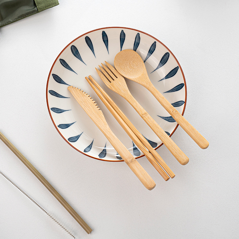 Bamboo Travel Tableware Reusab – Bamboo Cutlery Travel recenzja i cena