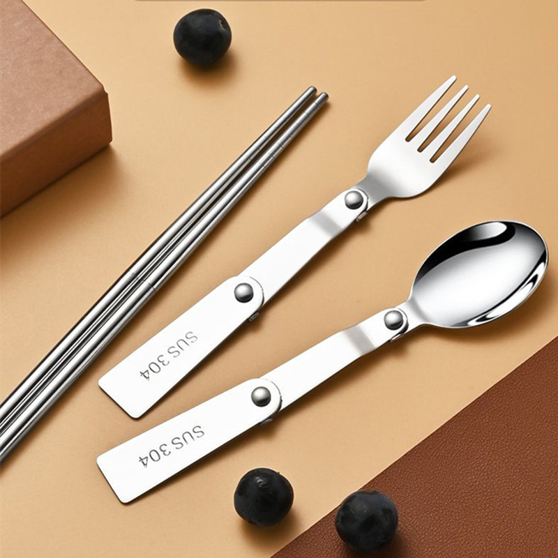 1PC/3PCS Stainless Steel Porta – Bamboo Cutlery Travel recenzja i cena
