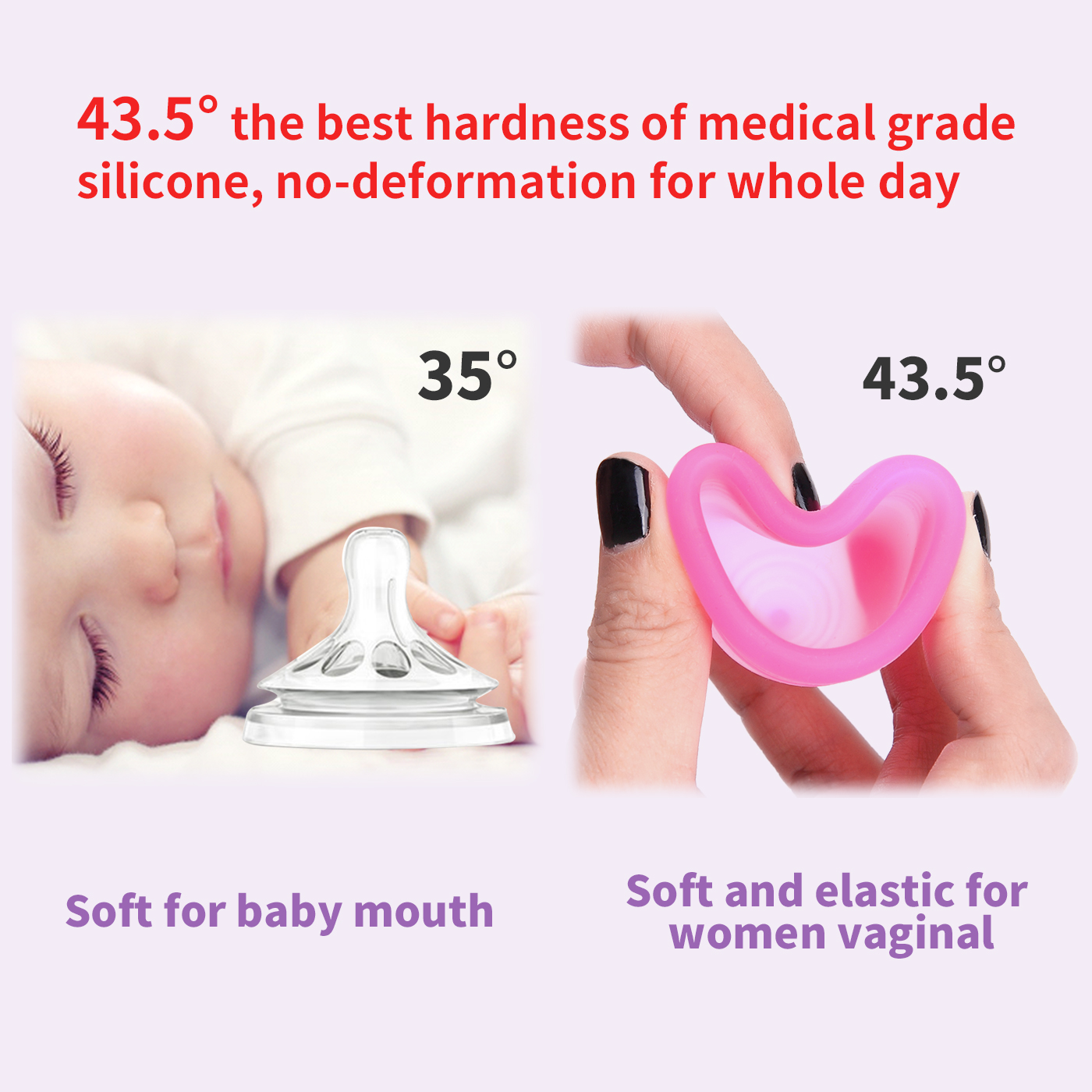 2pcs Medical Grade Silicone Me – Menstrual Cup Silicone recenzja i cena