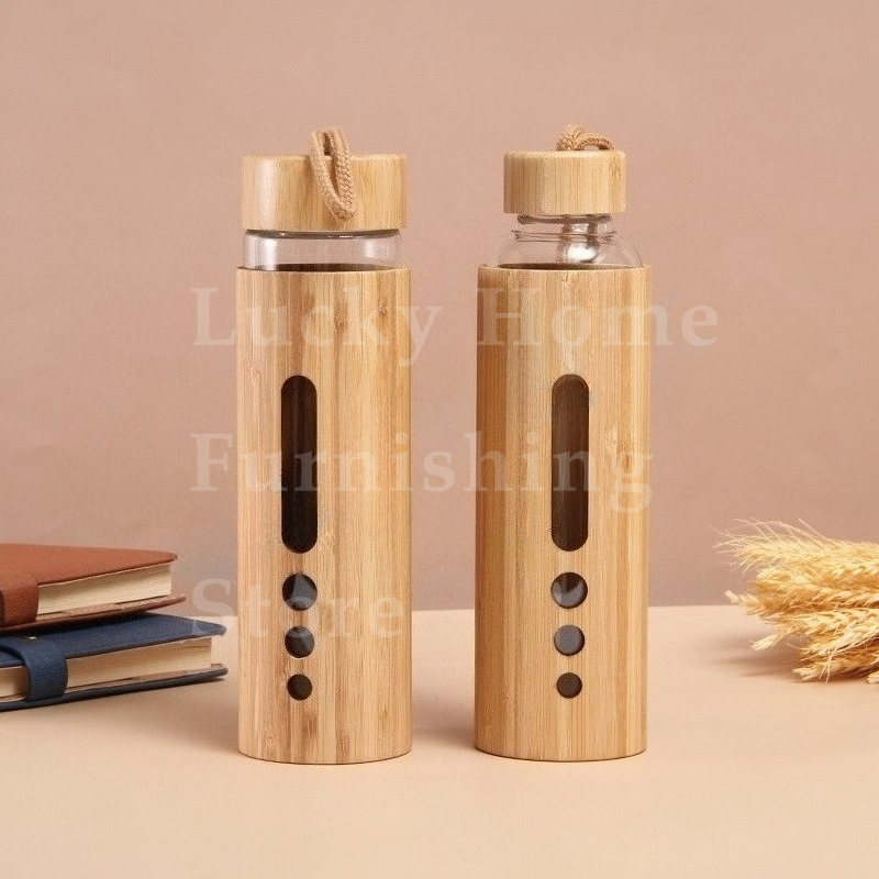 550ML Borosilicate Glass Water – Bamboo Cutlery Travel recenzja i cena